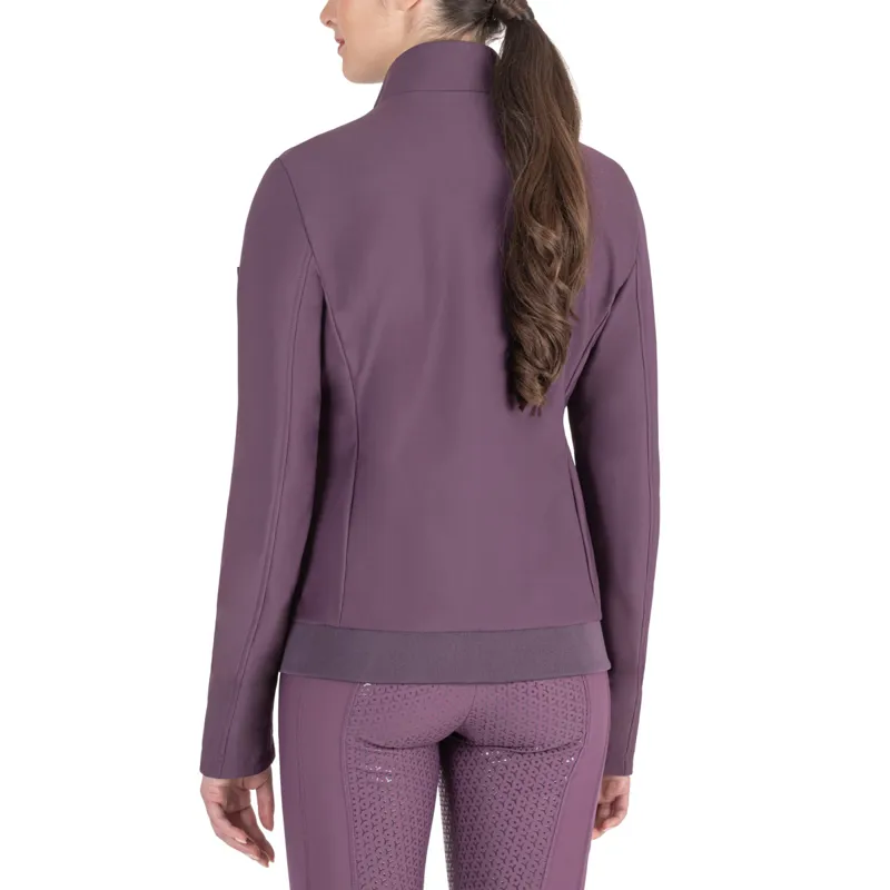 Equiline Gaston Ladies Nylon Softshell Hybrid Jacket - Hortensia-1