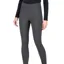 Equiline Gongirf Full Grip Ladies Riding Tights - Black