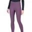 Equiline Gongirf Full Grip Ladies Riding Tights - Hortensia