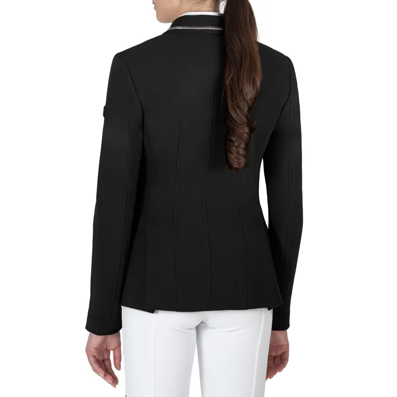 Equiline Gremmy Ladies Competition Jacket - Black-1
