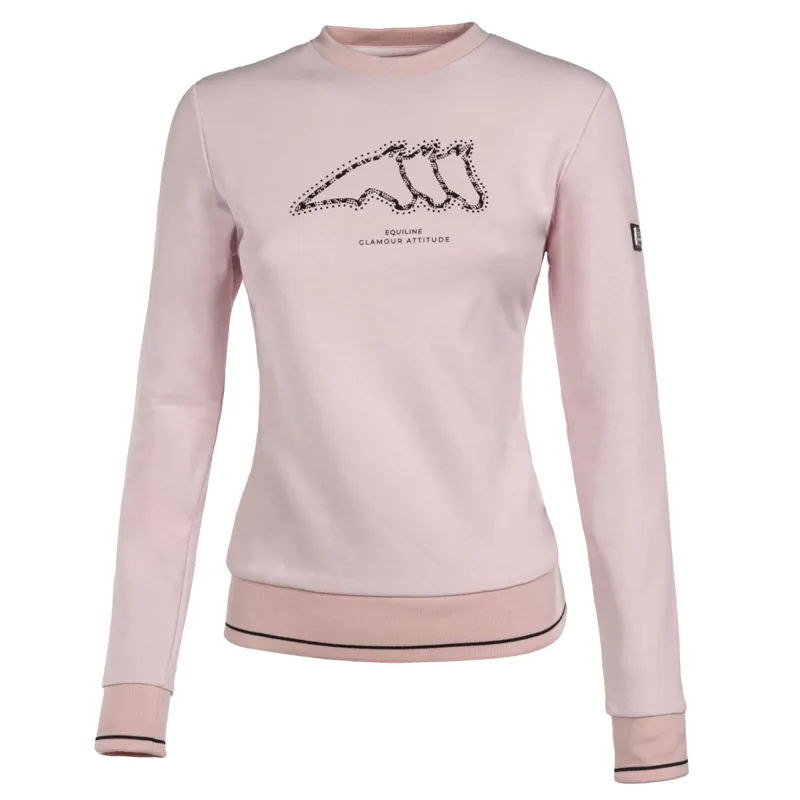 Equiline Gufeg Ladies Sweatshirt - Pale Lilac