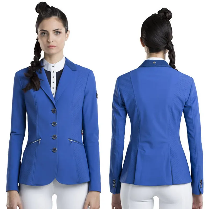 Royal blue ladies blazer best sale