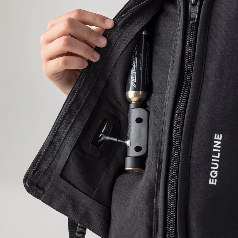 Equiline Kid Junior Air Jacket - Black-6