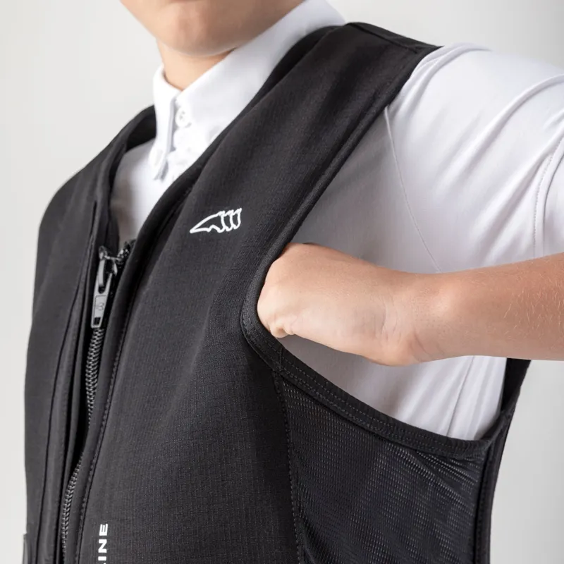 Equiline Kid Junior Air Jacket - Black-7