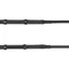 Equiline Pony Reins with Stoppers - Black