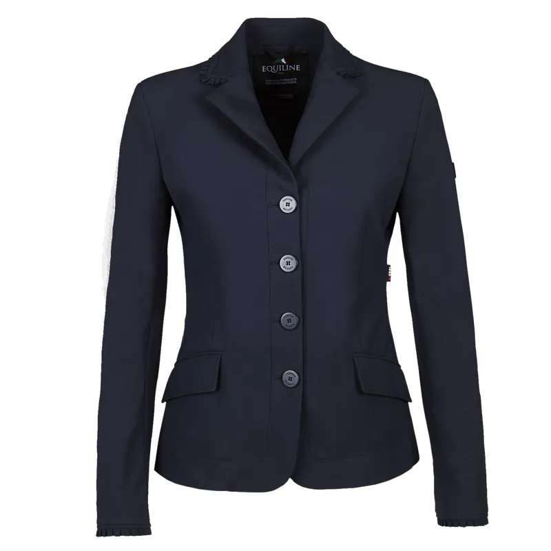 Equiline Zavia Ladies Competition Jacket - Navy
