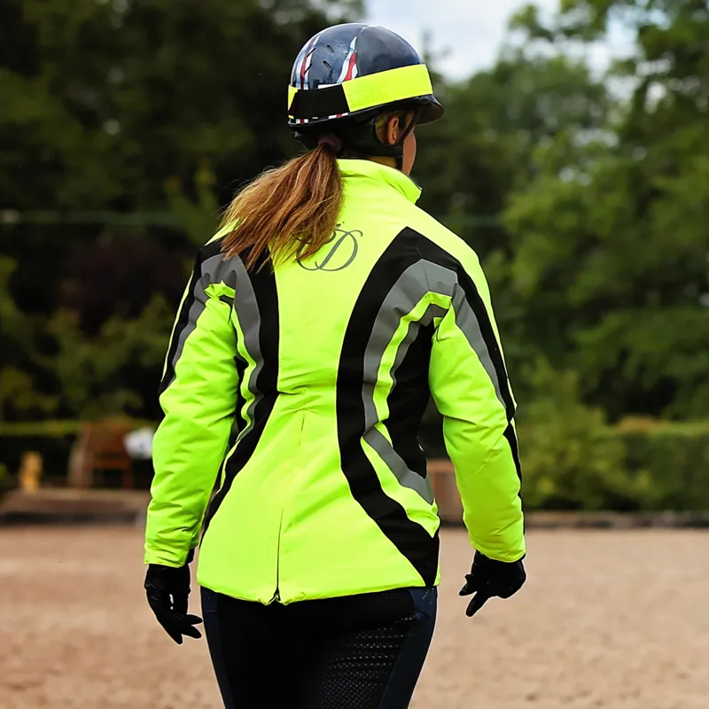 hi viz horse riding jacket
