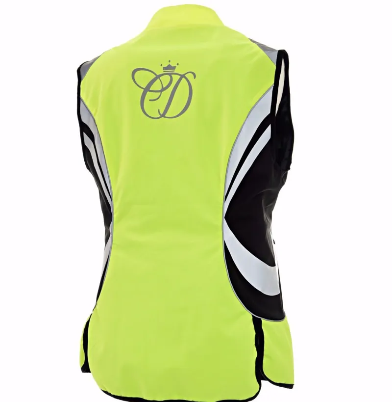 Equisafety Charlotte Dujardin Arret Fluorescent Waistcoat - Yellow-1