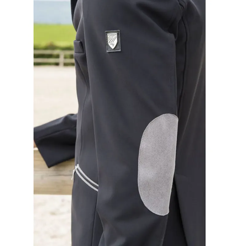 Equit-M Mens Softshell Competition Jacket - Black-1