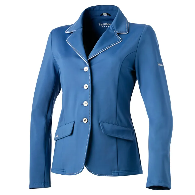 Equi-Theme Soft Couture Softshell Ladies Competition Jacket - Blue