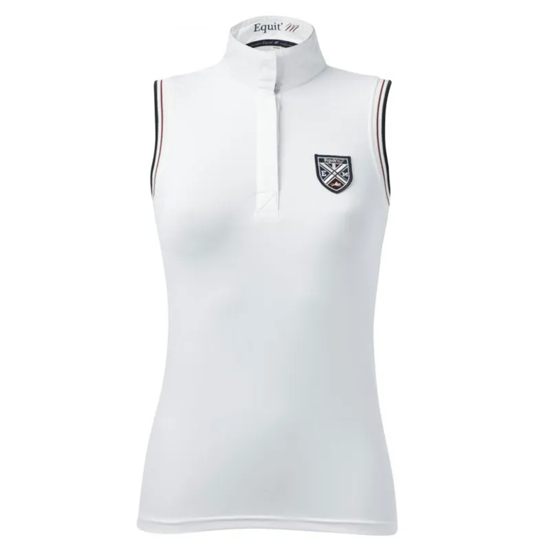 sleeveless polo shirt equestrian