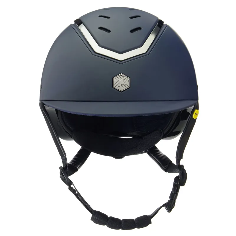 Charles Owen EQx Kylo MIPS Riding Hat - Navy Matte/Pewter-1