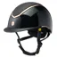EQX Kylo MIPS Sparkly Riding Hat - Black Gloss/Rose Gold