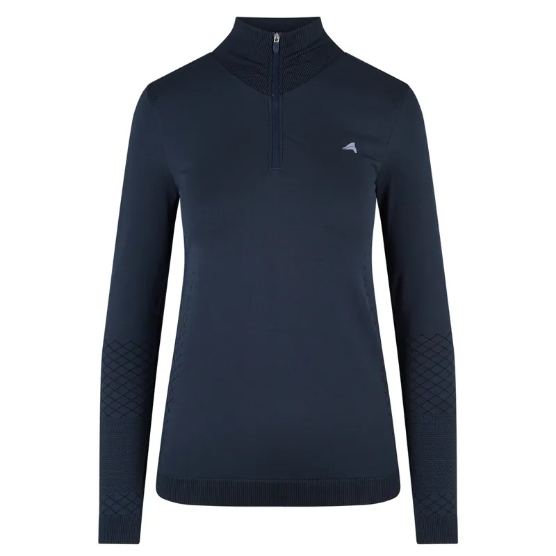 Euro-Star Frankie Long Sleeved Ladies Top - Navy