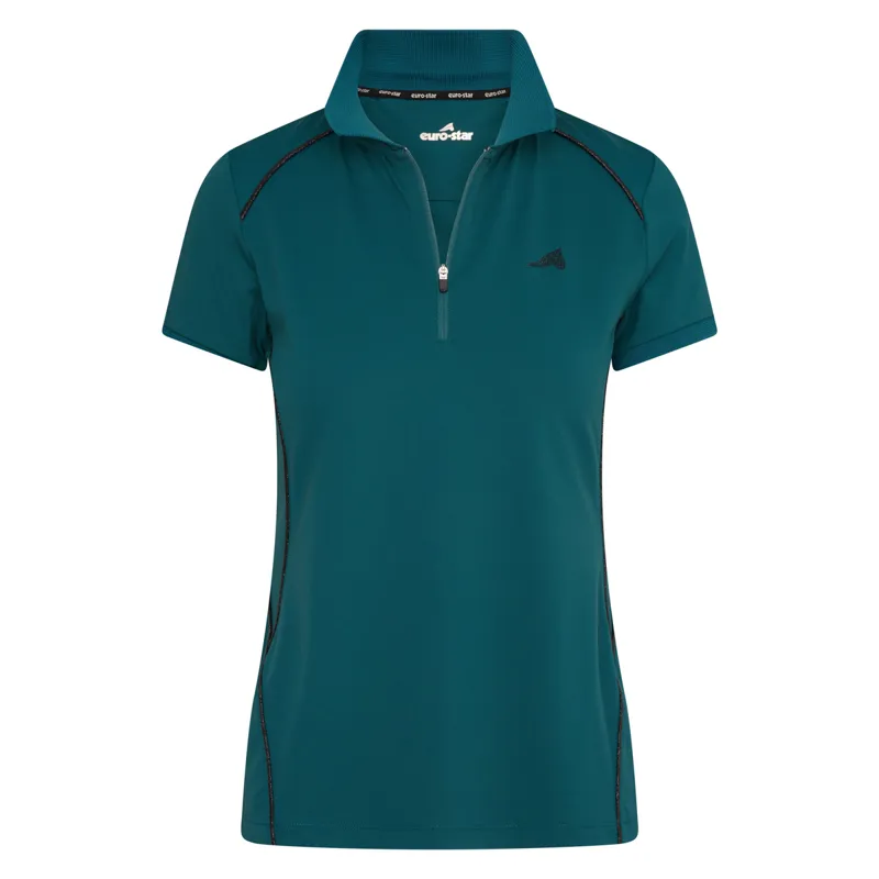 Euro-Star Erica Ladies Polo Shirt - Teal Green