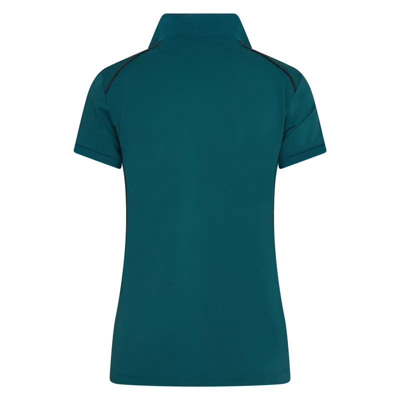 Euro-Star Erica Ladies Polo Shirt - Teal Green-1