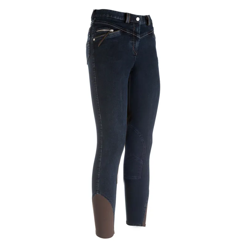 ladies patch denim