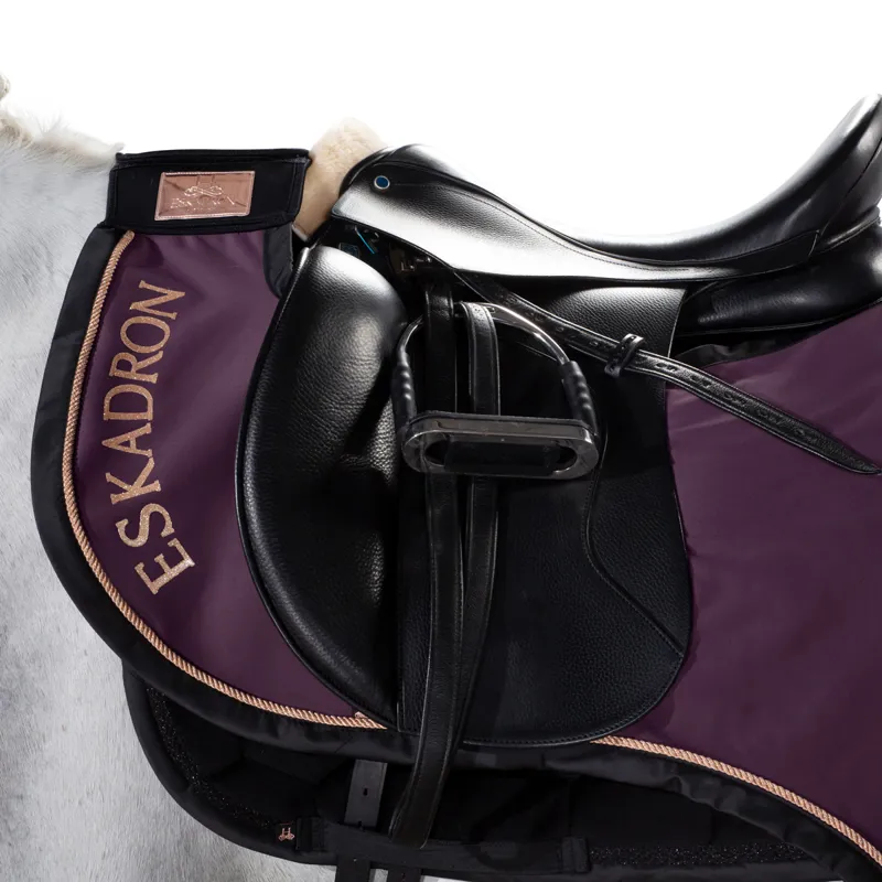 Eskadron Heritage Softshell Exercise Sheet - Deep Berry-1