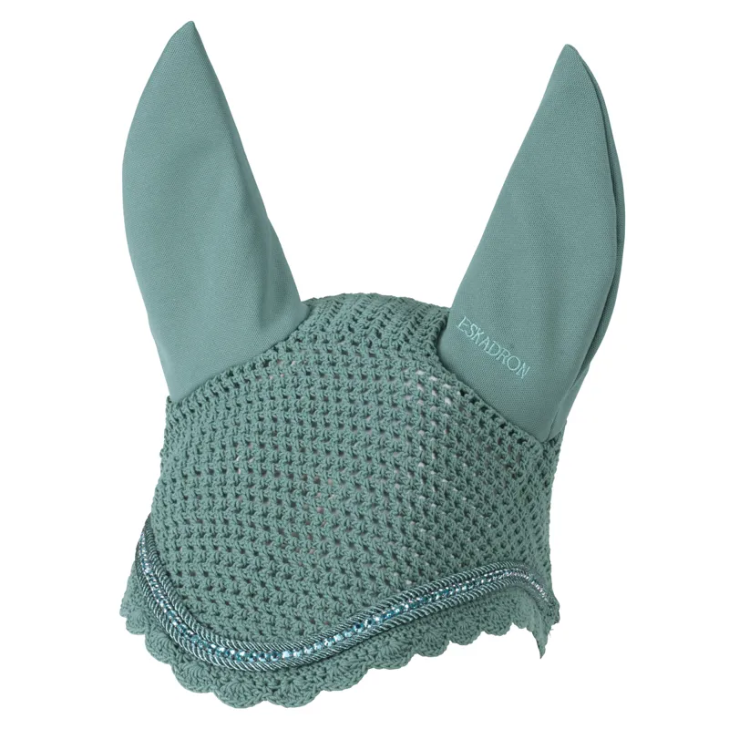 Eskadron Classic Sports Crystal Fly Hood - Balsam Green