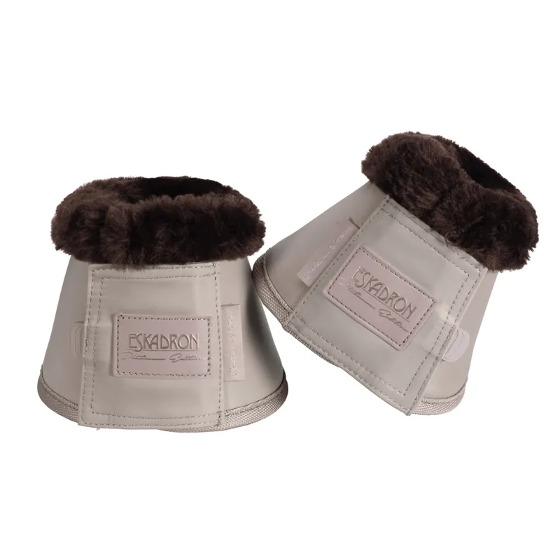 Eskadron Platinum Softslate Faux Fur Overreach Boots - Greige