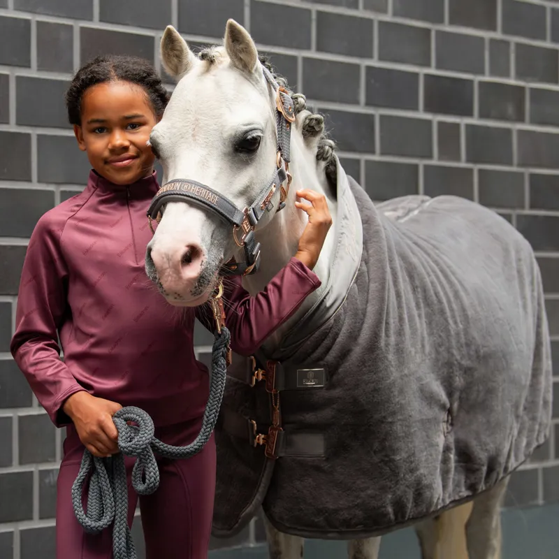 Eskadron Heritage Shetty Cosy Sweat Rug - Earl Grey-1