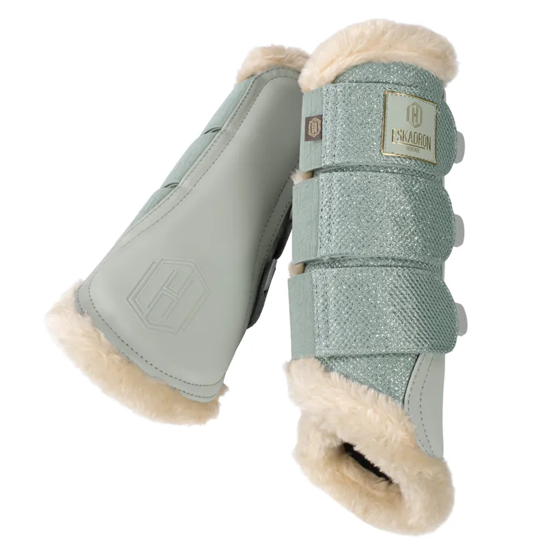 Eskadron Heritage Glitter Mesh Brushing Boots Sea Salt