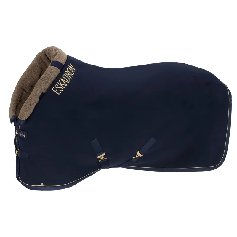 Eskadron Heritage Polar Fleece High Neck Sweat Rug - Navy-1