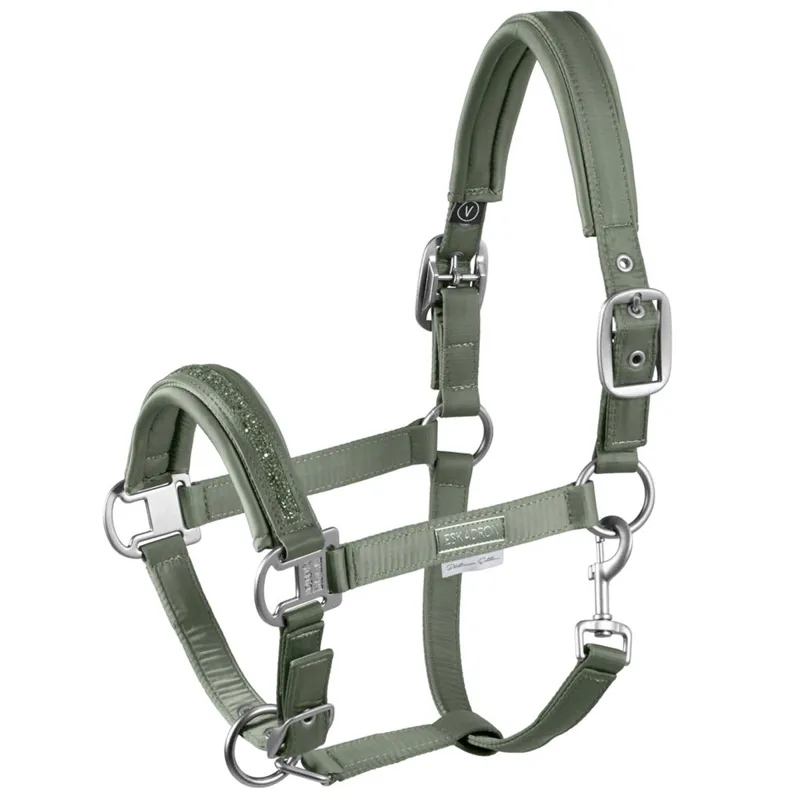 Eskadron Platinum Crystal Headcollar Ash Green