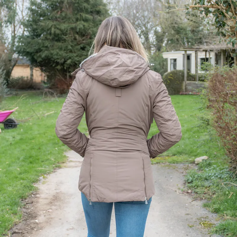 Euro-Star Lajana Ladies Waterproof Jacket - Umbra-4