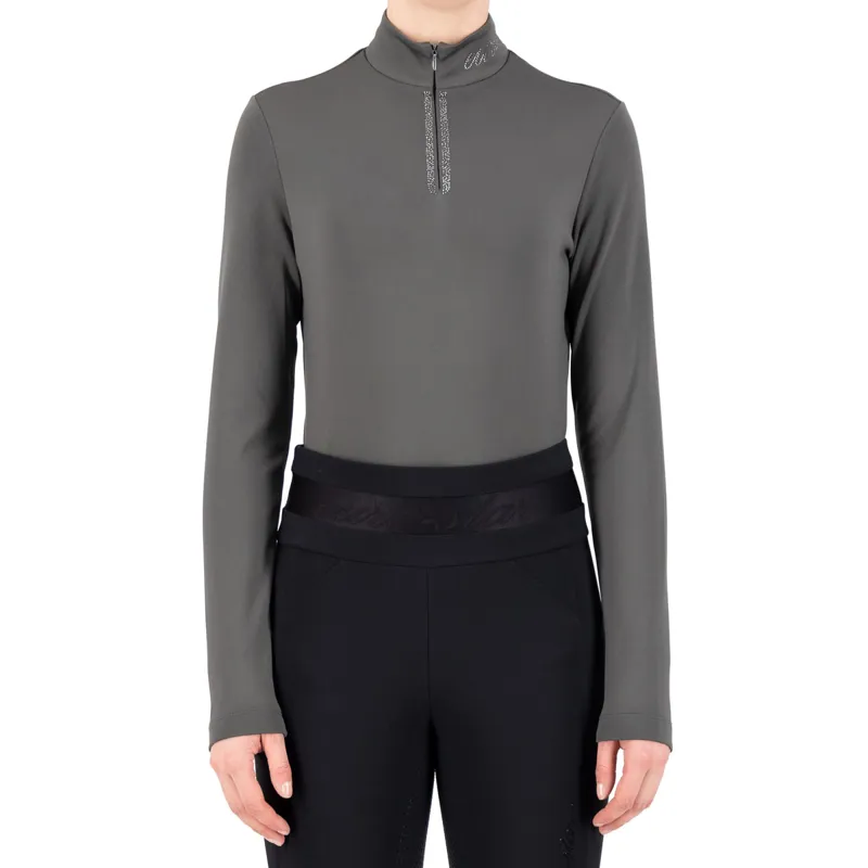 Euro-Star Adeline Ladies Base Layer - Magnet Grey