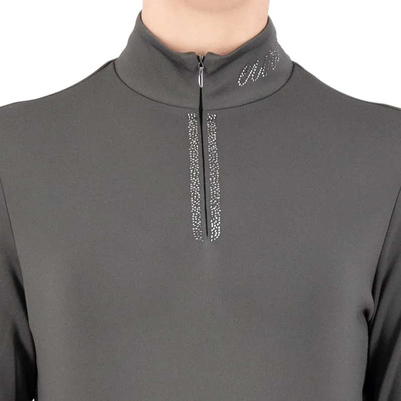 Euro-Star Adeline Ladies Base Layer - Magnet Grey-2