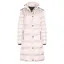 Euro-Star Ferrera Ladies Long Parka Jacket - Ivory