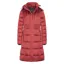 Euro-Star Ferrera Ladies Long Parka Jacket - Pomegranate