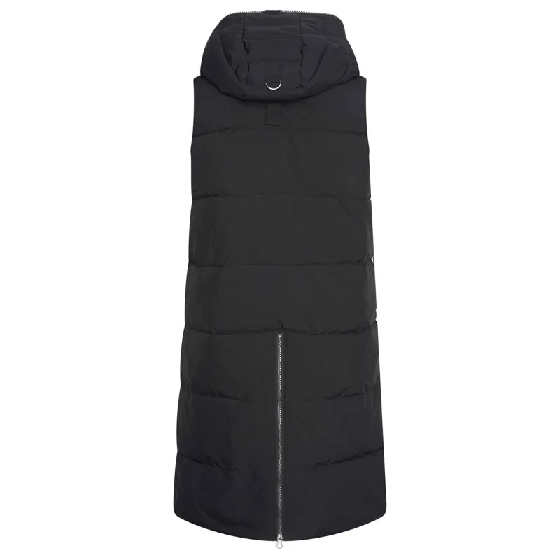 Euro-Star Laverri Ladies Long Gilet - Black-1