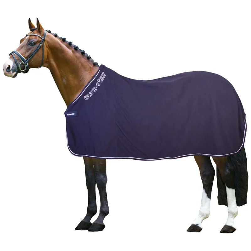 Euro-Star Pure Fleece Rug - Navy