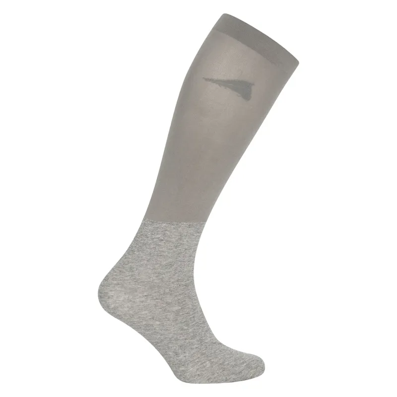 Euro-star Gina Ladies Tall Riding Socks - Grey Melange