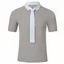 Euro-Star Valerio Mens Competition Shirt and Tie - Faded Grey