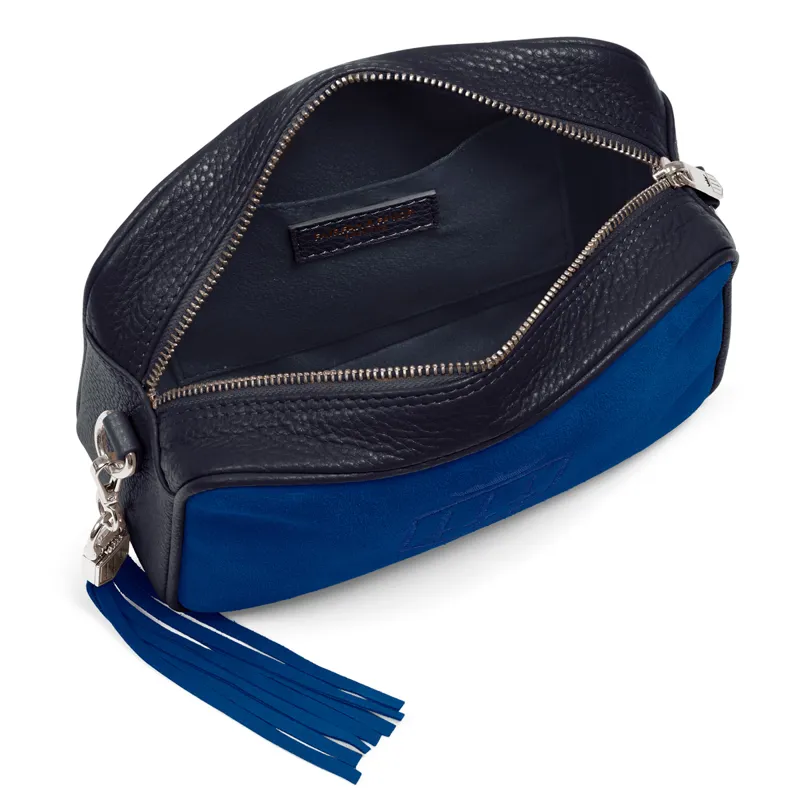 Fairfax and Favor Finsbury Handbag - Stockist Exclusive Porto Blue/Navy-3