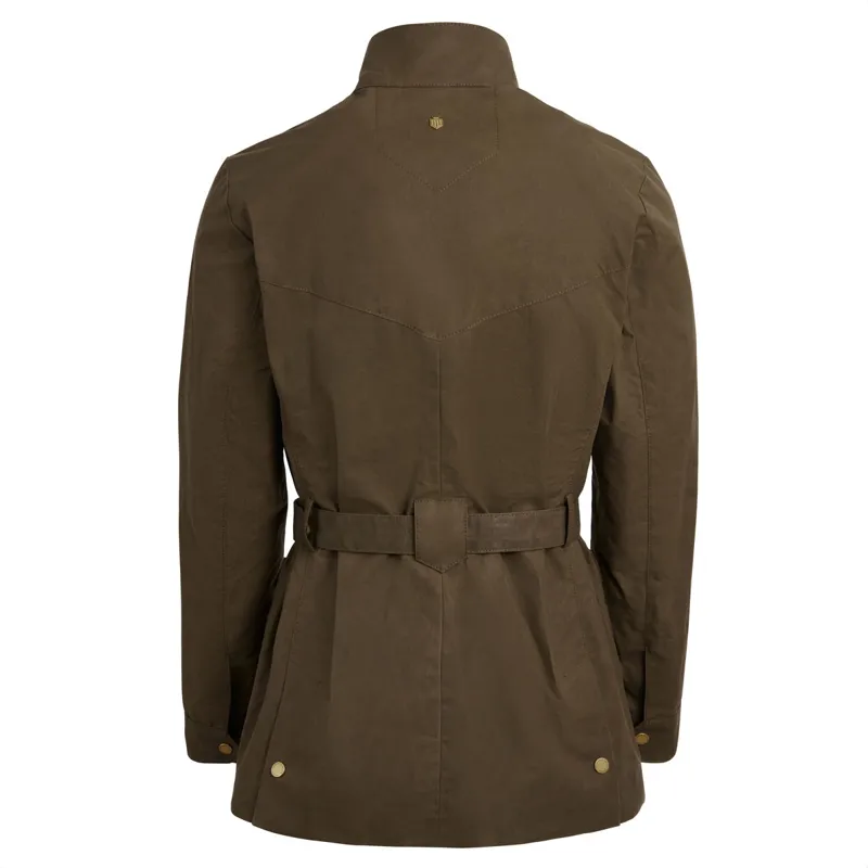 Khaki wax jacket womens discount