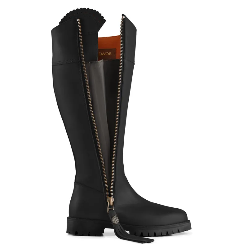 Fairfax and Favor Explorer Ladies Boots - Black-1