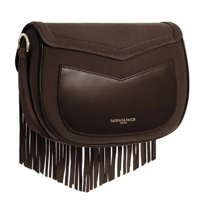 Fairfax and Favor Nashville Handbag - Chocolate-1