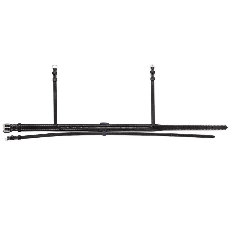 Equiline NB0449 Fancy Stitch with Removable Flash Noseband - Black