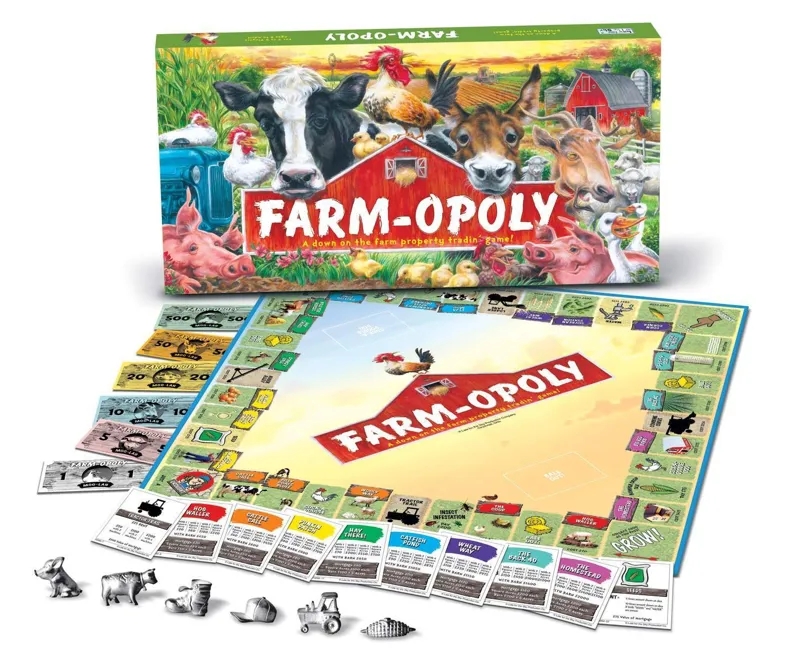 Farm-Opoly Board Game