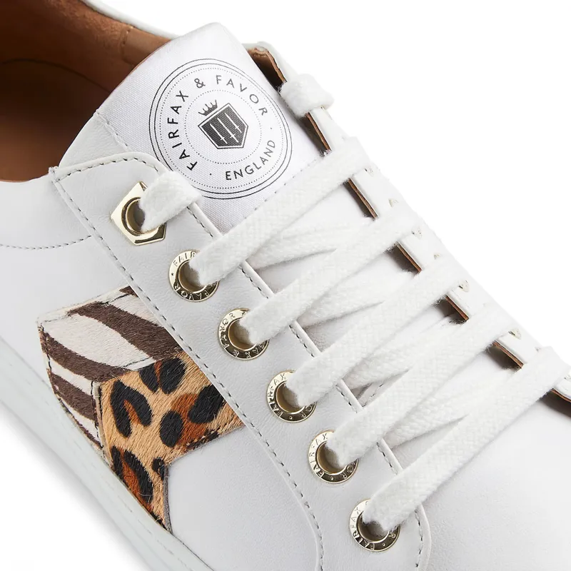 Fairfax and Favor Alexandra Trainers - Jaguar/Zebra-1