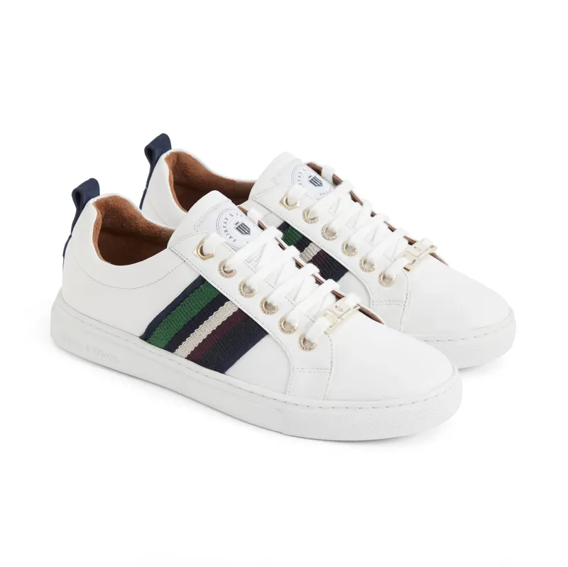 Fairfax and Favor Boston Trainers - White-4