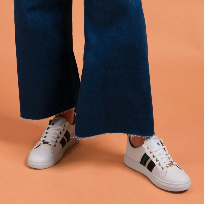 Fairfax and Favor Boston Trainers - White-5