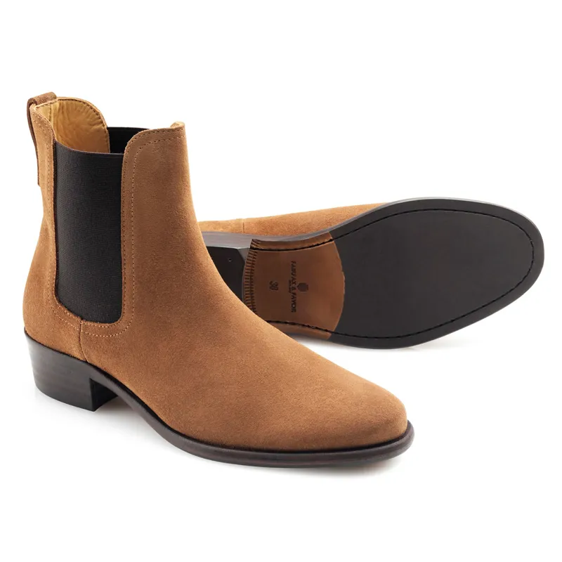 tan chelsea boots for women
