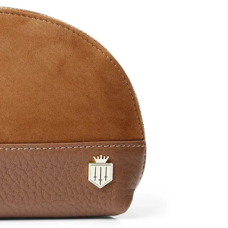 Fairfax and Favor Chiltern Coin Purse - Tan Suede-3