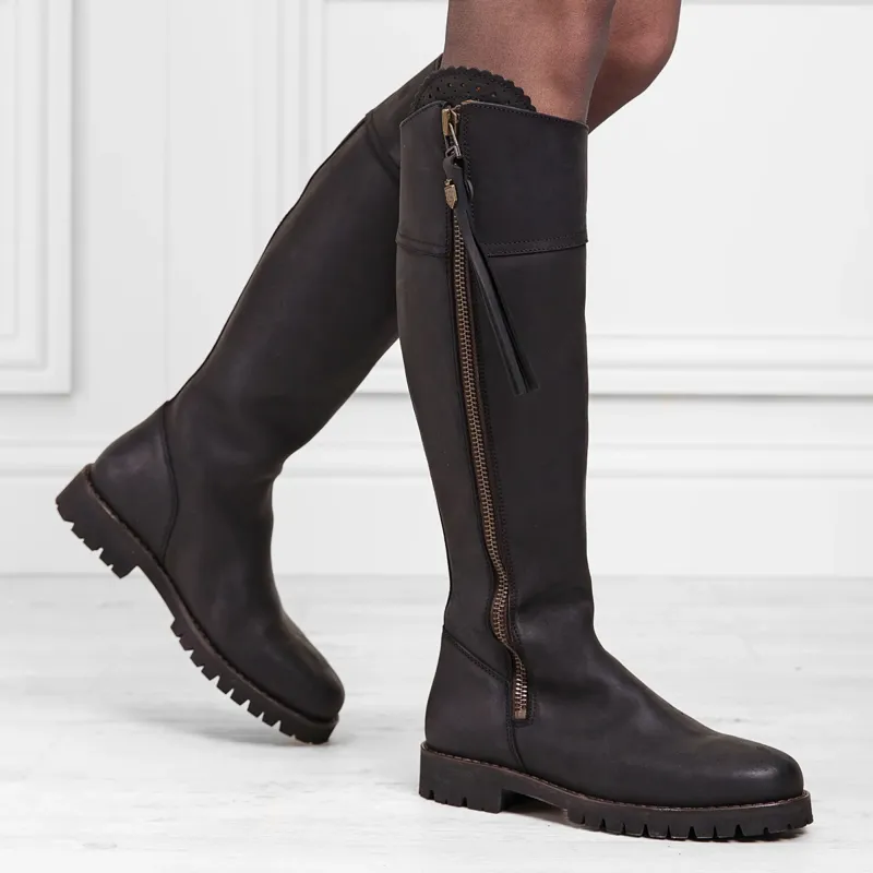 Fairfax and Favor Explorer Ladies Boots - Black-3