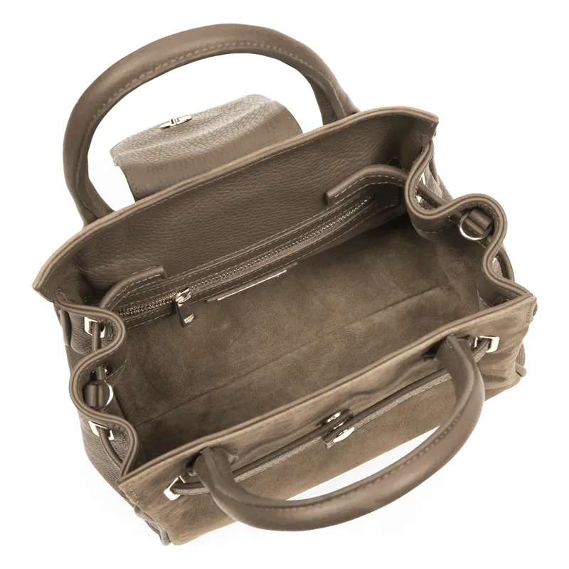 Fairfax and Favor Mini Windsor Handbag Taupe